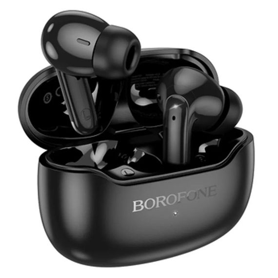 Бездротові навушники BOROFONE FQ1 Shine wireless BT headset Black | Зображення 2