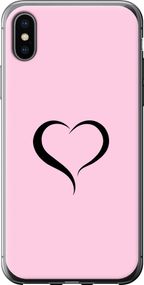 Чехол на iPhone X Сердце 1 "4730u-1050-17620"