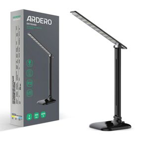 Світлодіодний настільний світильник Ardero DE1725ARD 9Вт 6500K чорний