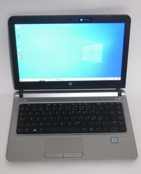 Ноутбук HP ProBook 430 G3 / 13.3" (1366x768) TN / Intel Core i3-6100U (2 (4) ядра по 2.3 GHz) / 8 GB DDR4 / 120 GB SSD / Intel HD Graphics 520 / WebCam / Windows 10 Home б/в | Зображення 2
