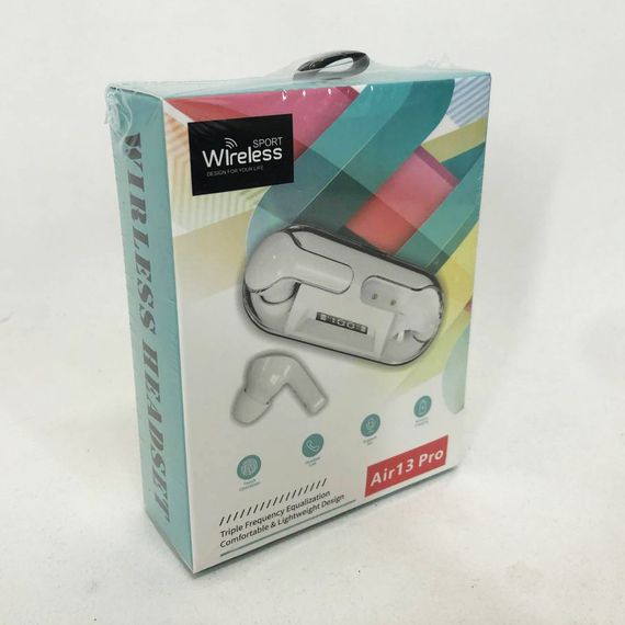 Бездротові сенсорні навушники для телефона Air13, Навушники хороший звук бездротові SM-16 | Зображення 3