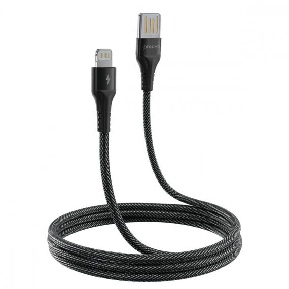 Кабель Proove Double Way Weft Lightning 2.4A (1m), Белый, 1.0 м | Зображення 5