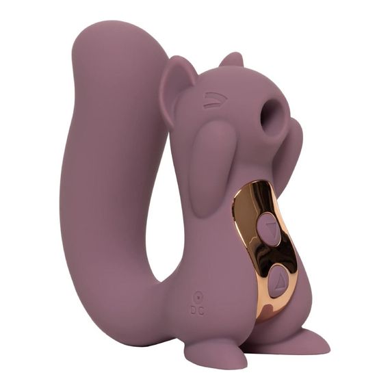 Вибратор вакуумный в форме белочки Sweet Em, фиолетовый sexstyle | Зображення 1