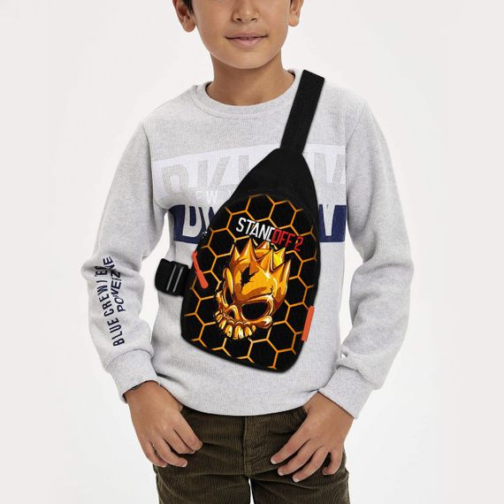 Сумка через плече дитяча Standoff 2 29х17 см сумка слінг для хлопчика (02011)