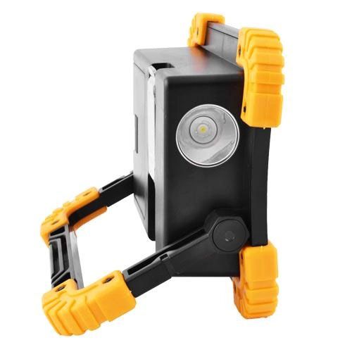 Прожектор светодиодный X-Balog L802-20W-2COB+1W, фонарь прожектор светильник, аварийная лампа | Зображення 3