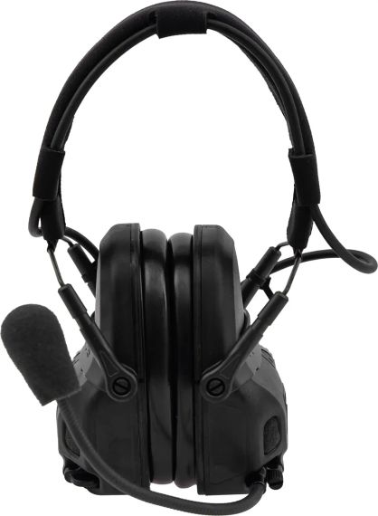 Активні навушники Ops-Core AMP Communication Headset-Connectorized. NFMI. Верхній тримач. Black | Зображення 2