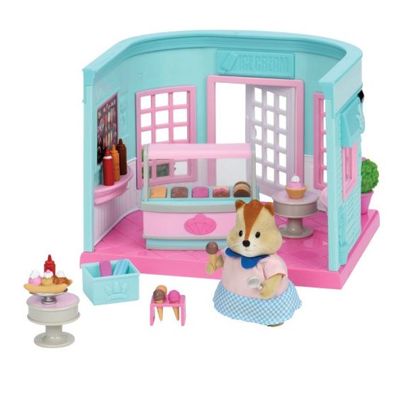 Игровой набор Li'l Woodzeez Павильон с мороженым (маленький) 6162Z (6162Z) | Зображення 1