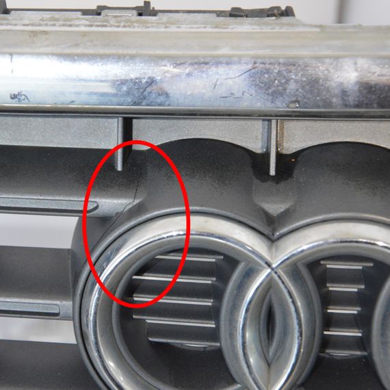 Решітка радіатора Audi A4 B8 2007-2015 Решітка переднього бампера Ауді а4 б8 8K0853651 | Зображення 1