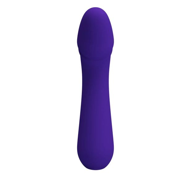 Вібромасажер для стимуляції точки G Pretty Love - Cetus Dark Purple, BI-014723-3 Sex Aura | Зображення 4