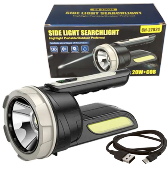 Ліхтар переносний потужністю до 1000 лм XPRO CH-22024-5W+COB, Li-Ion акумулятор, ЗУ Type-C (47125-22024_195) | Зображення 7