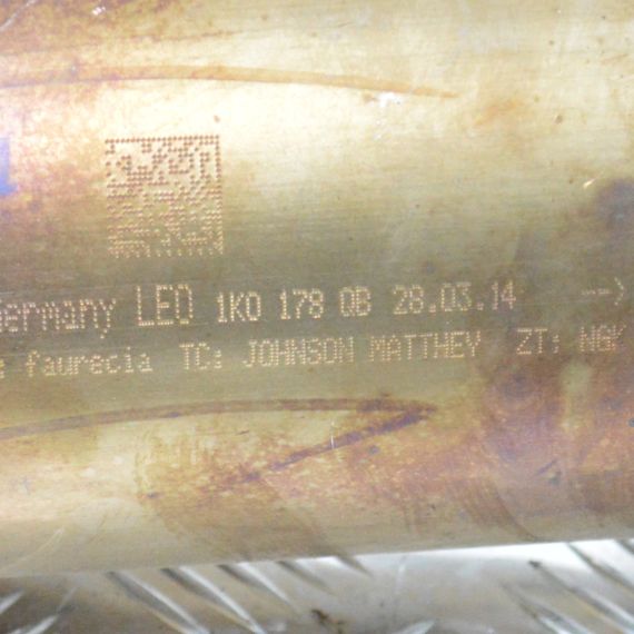 Каталізатор 1.2 TFSI Audi A1 2010-2015 Каталізатор Ауді а1 1K0178QB | Зображення 3