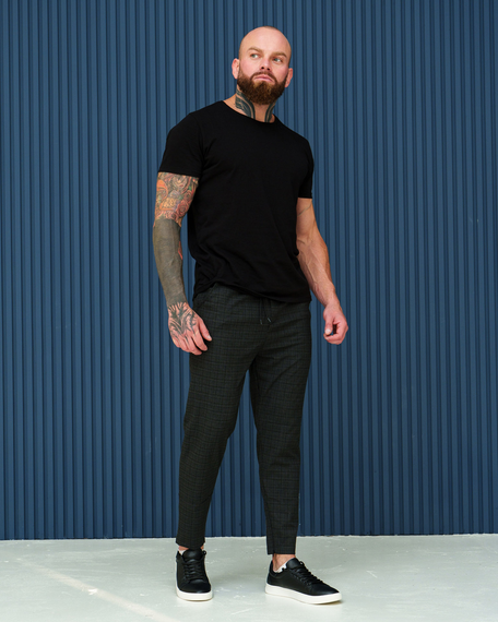 Брюки змейка антрацит антрацит S XL