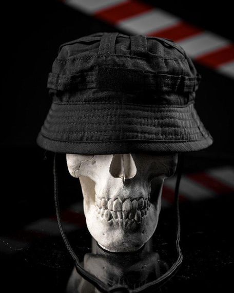 Тактическая панама черная 7.62 ВТ1156 | Зображення 1