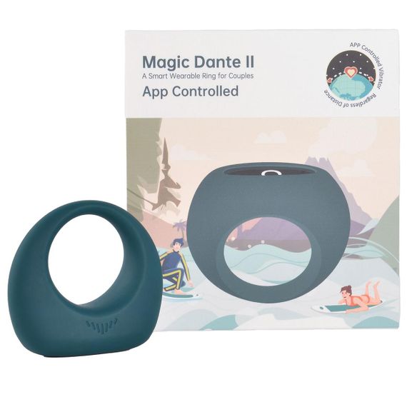 Эрекционное виброкольцо Magic Motion Dante II, управление с помощью смартфона | Зображення 3