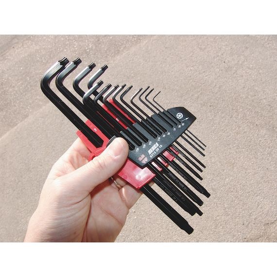 Набір кутових викруток BLACK, TX5-45, 13 предметів, ZEBRA | Зображення 2