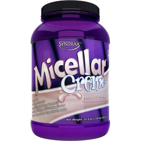 Протеїн Казеїн  Micellar Crème   910 g (Strawberry Milk Shake)
