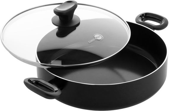 Сотейник із кришкою GreenPan Torino CC001694-001 28 см 4.2 л чорний