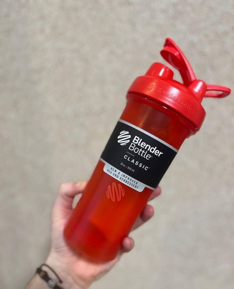 Спортивний шейкер BlenderBottle Classic Loop PRO 28oz/820ml Red (500482) | Зображення 7