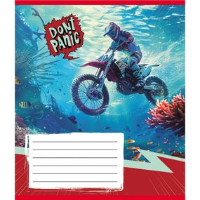 Тетрадь общая "Без паники" 048-590173K-5 в клеточку, 48 листов