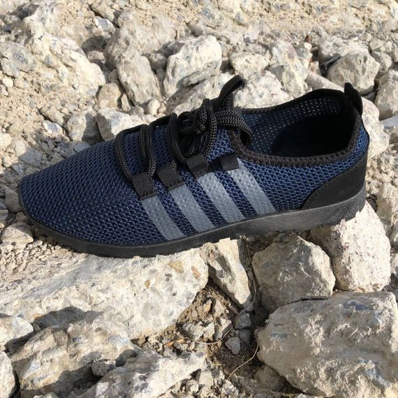 Чоловічі кросівки текстиль, чоловічі кросівки із сітки 43 розмір. Літні кросівки. Модель 54654. WG-536 Колір: синій | Зображення 3