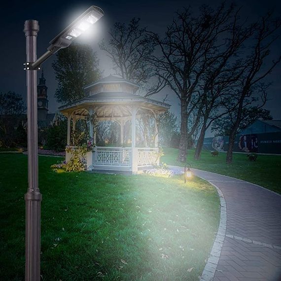 Вуличний ліхтар на стовп solar street light BL BK120-6COB | Зображення 1