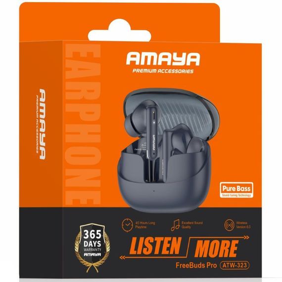 Бездротові TWS навушники Amaya ATW-323 Sapphire blue | Зображення 1