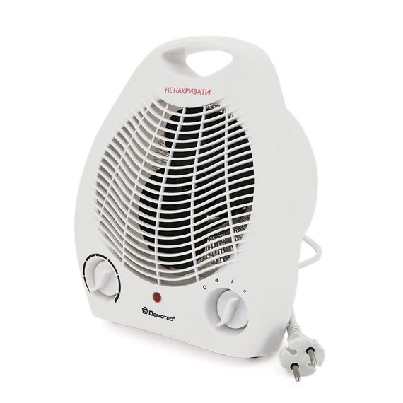 Тепловентилятор спіральний MS-5901, 2000 Вт, 3 режими Cold air/1000/2000Вт, Box