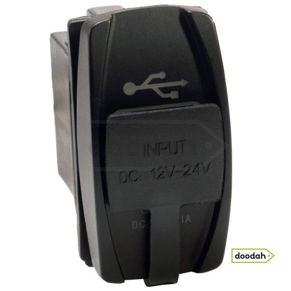 Авто / Мото USB зарядний пристрій Recessed ATV White IP68, 2,1 | Зображення 6
