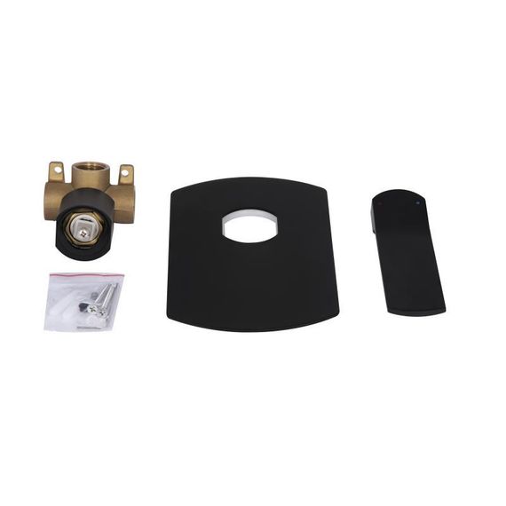 Смеситель для душа Qtap Slavonice скрытого монтажа QTSLA267BLM45903 Black Matt | Зображення 4