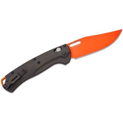 Нож Benchmade Taggedout Orange Carbon Fiber (15535OR-01) | Зображення 7