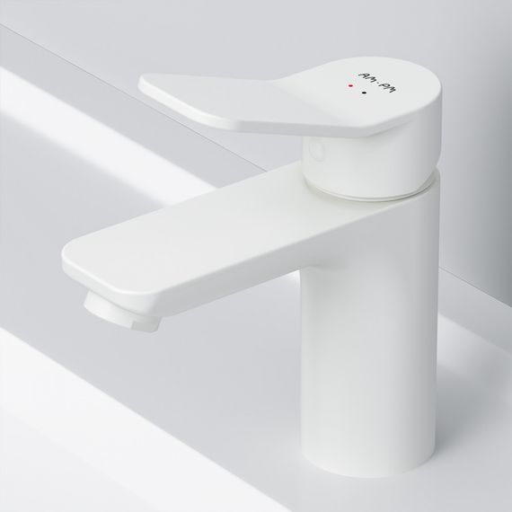 Смеситель для раковины AM.PM белый X-Joy (F85A02133) | Зображення 2