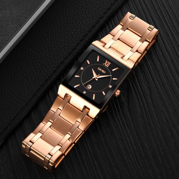 Годинник S2kmei 9263RGBK Rose Gold-Black | Зображення 3