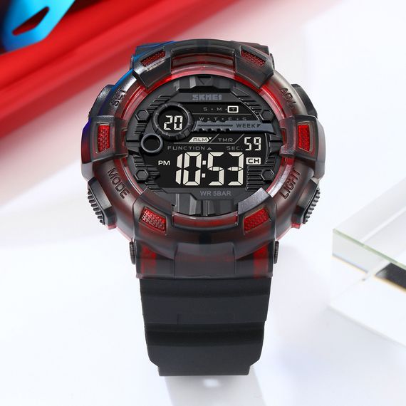 Годинник S2kmei 2110BKRD Black-Red SALE | Зображення 2