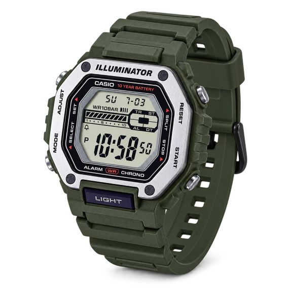 Чоловічий годинник Casio MWD-110H-3A