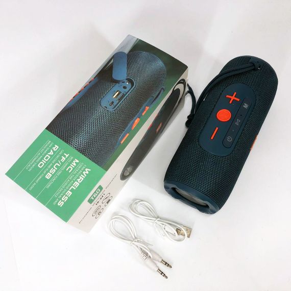 Портативна Bluetooth колонка TG 341 із шнурком. AV-833 Колір: синій | Зображення 4