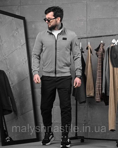 Мужской спортивный костюм The North Face grey ДЛ6448