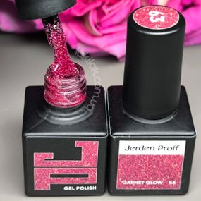 Світловідбивний гель-лак Jerden Proff №63 (бордовий) 5 мл