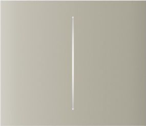 Кнопка центральна Ajax для двоклавішного вертикального вимикача CenterButton Vertical 2-gang for LightSwitch, Jeweler, бездротовий, ivory (000046479)