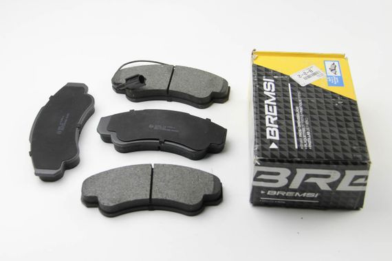 Колодки передні гальмівні Jumper/Ducato/Boxer 02- (1.8t), Bremsi (BP2998) | Зображення 2
