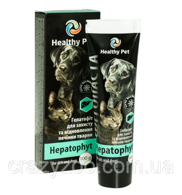 Паста для котов и собак Healthy Pet Hepatophyt для защиты и восстановления печени 100 мл 305475