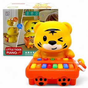 Уценка. Интерактивная игрушка "Little Tiger Piano" (23 см) - Повреждена упаковка