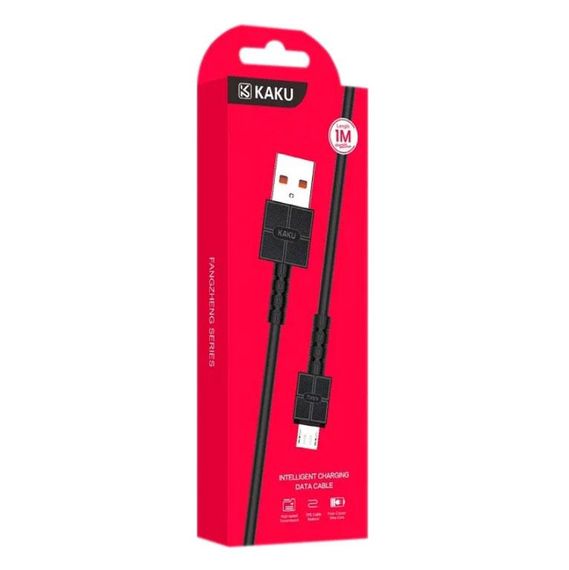 USB кабель Kaku KSC-293 USB - Micro USB 1m - Black | Зображення 5