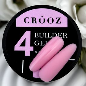 Гель для нарощення нігтів Crooz Builder gel 04 (ніжно-рожевий) 15мл