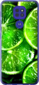 Чохол на Motorola G9 Play Зелені часточки лимона "852u-2105-2448"
