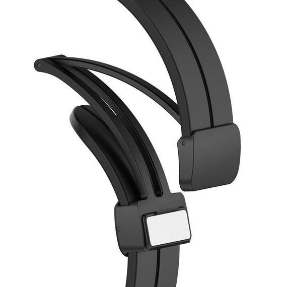 Ремешок Primolux Magnetic Silicone для часов Samsung Gear S2 Classic SM-R732 / SM-R735 - Black | Зображення 3