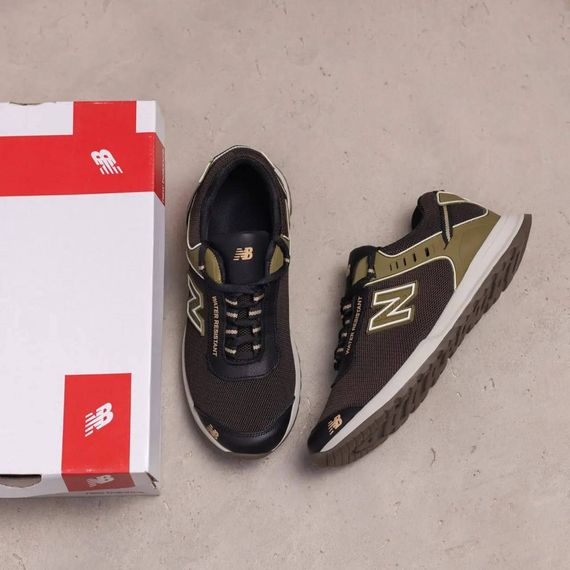 Літні кросівки New Balance колір коричневий/чорний | Зображення 8