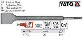 Зубило SDS+ лопатка 20х14 мм l=250 мм CrV YATO-4723