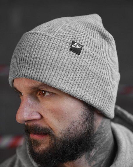 Шапка Nike grey ВТ4721 | Зображення 3
