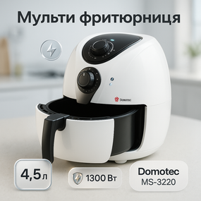 Аерофрітюрниця електрична безмасляна, Фритюрниця без олії для ресторану, Картопля фрі без олії JY-47