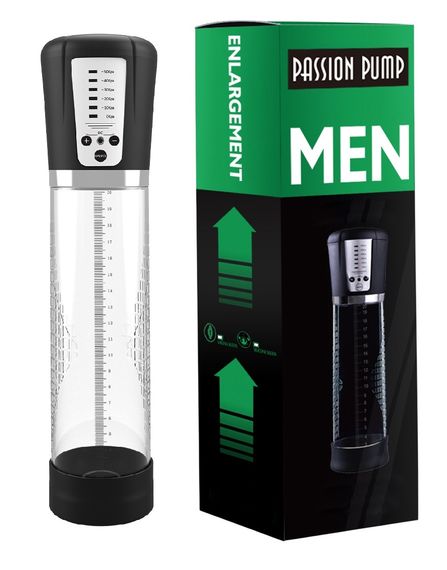 Автоматична вакуумна помпа із зарядкою від USB CANWIN ENLARGEMENT Passion Pump Men - P628AU Sex Aura